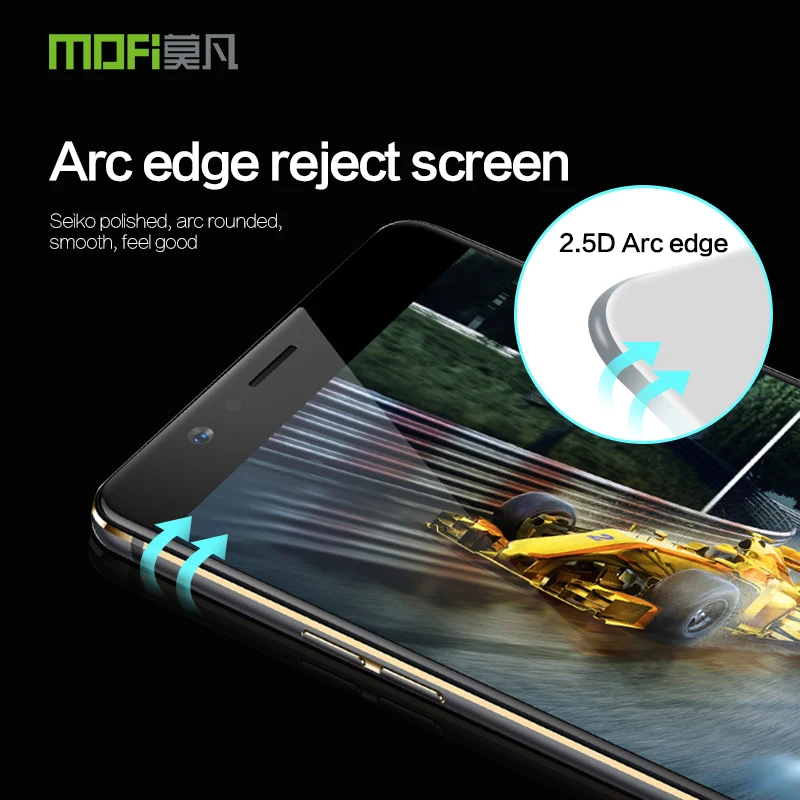 MOFi для ZTE nubia M2 стекло закаленное 2.5D полное покрытие пленка 5 ''Защитная