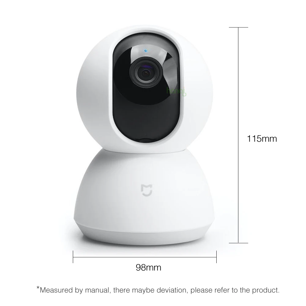 Английская версия Xiaomi Mijia Smart Ca mera колыбели глава версии 720 P 360 Угол веб-камера IP