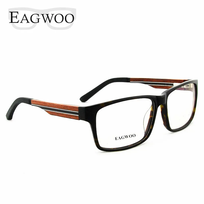 Очки мужские с деревянной оправой и полным ободком 81106834|myopia glasses|wood eyeglassesfashion optical