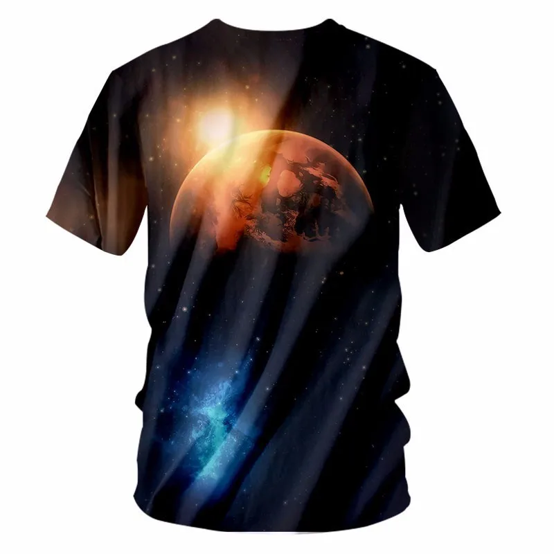 OGKB летняя брендовая футболка унисекс с коротким рукавом и v-образным вырезом 3D