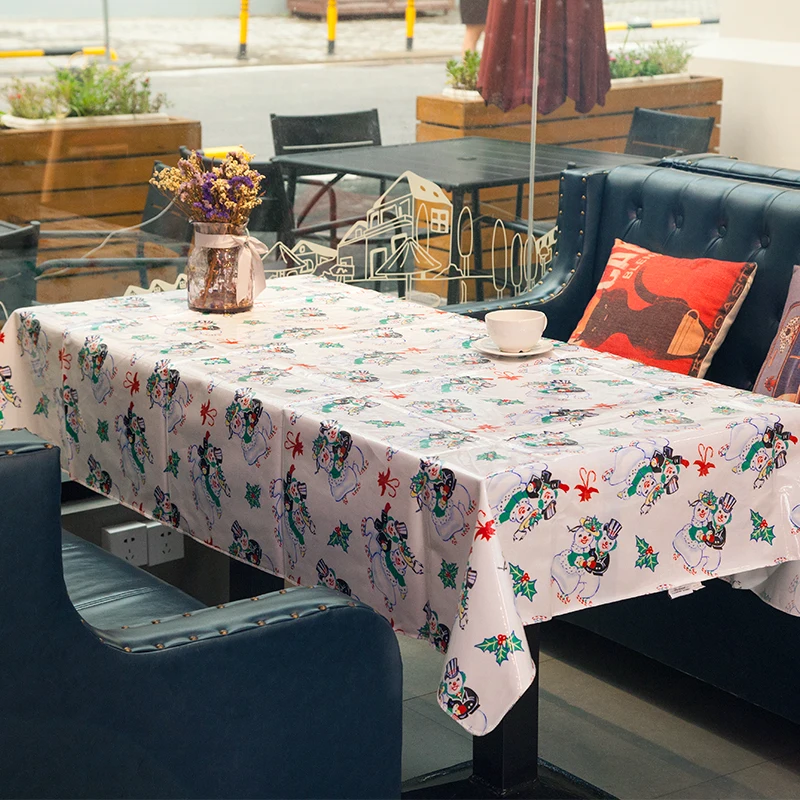 

Waterproof Table Cloth Clip Christmas Rectangle for Parties Picnic Tables