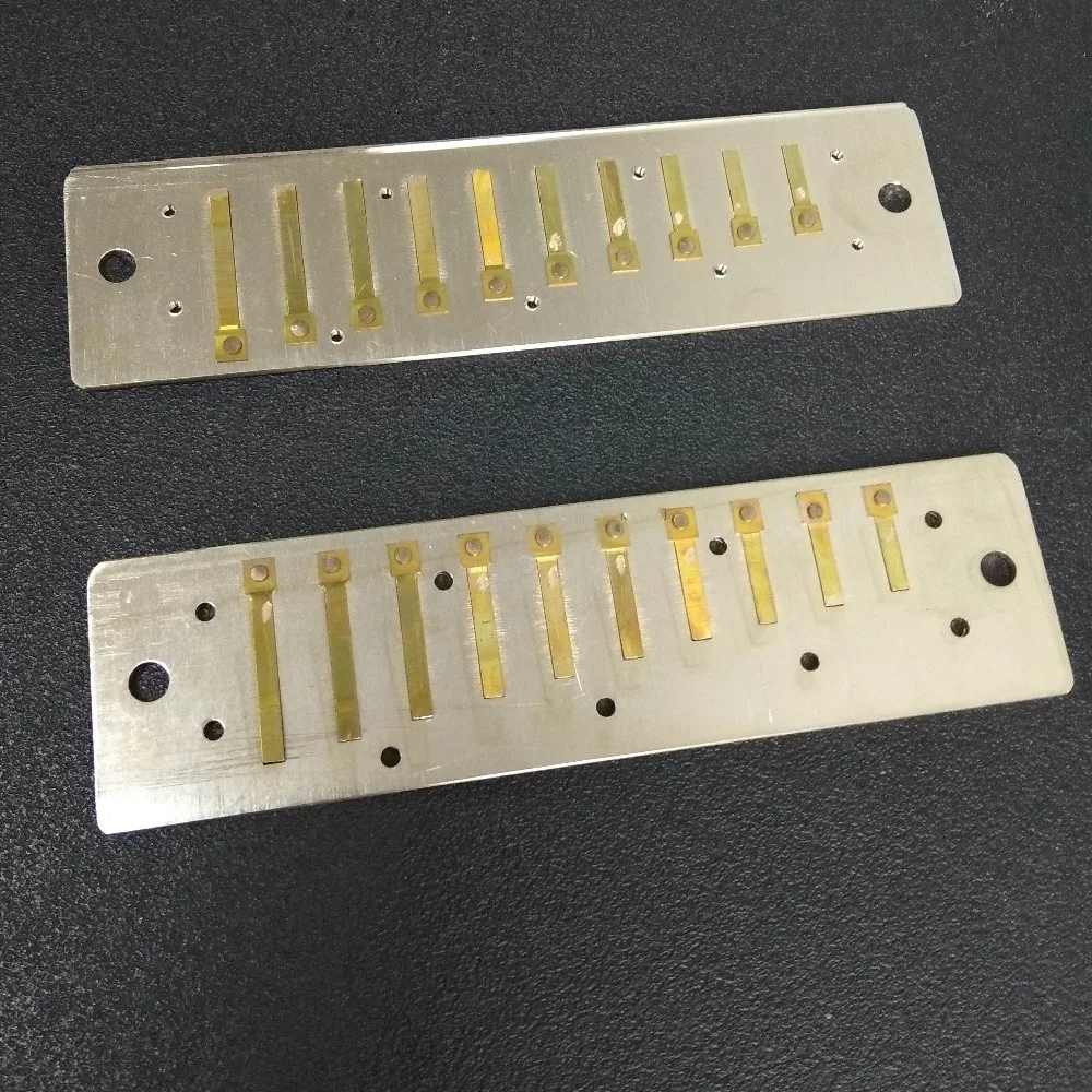EASTTOP reedplates для T008K diatonic гармоника блюз harp 10 отверстий|Губная гармошка| |