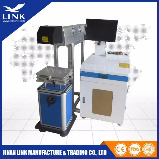 Пластиковый акриловый co2 лазерный маркер с CE/животных ушной тег лазерная