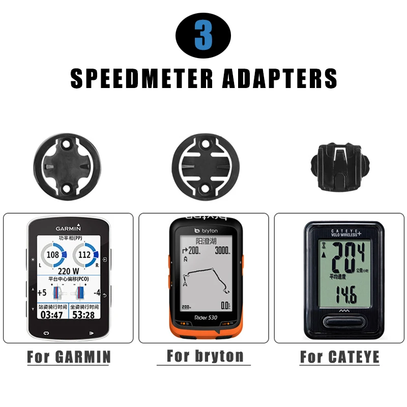 Кронштейн для крепления на руль велосипеда Speedmeter GARMIN Bryton CatEye GoPro|Подставка