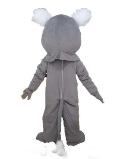 

Discount factory sale good Ventilation a grey lion mascot costume with big mouth for adult to wear