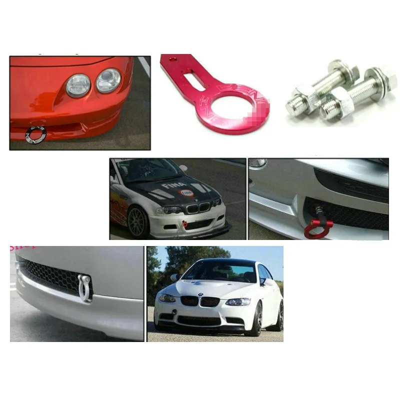 Универсальный Автомобильный задний буксировочный крюк для большинства