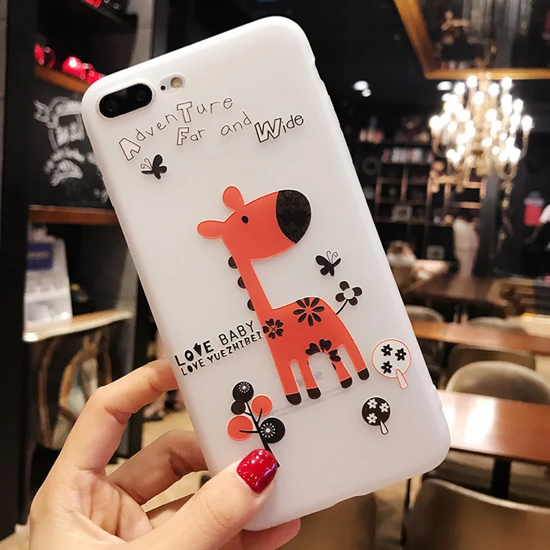 8695 Чехол для iPhone 7, 8, 6, 6S Plus, 5S, SE, X, XR, XS Max, фламинго, кролик, чехлы для телефона, мягкая задняя крышка из ТПУ - Цвет: 8695