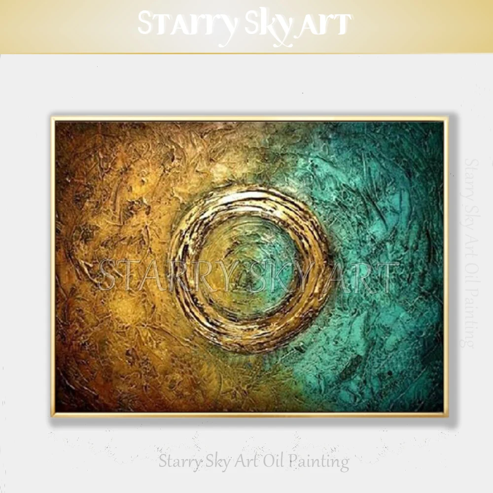 Отличная художественная ручная роспись высокое качество абстрактная масляная