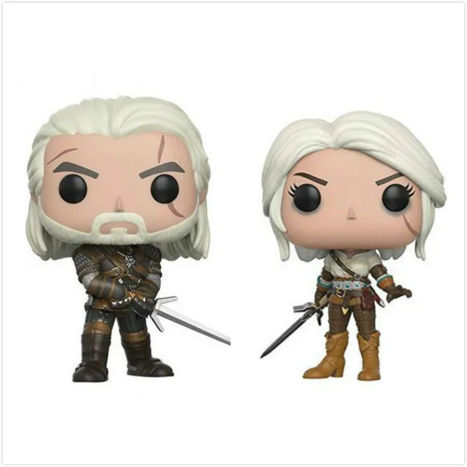 Funko Pop аниме Ведьмак 3 Дикая Охота гералт ПВХ фигурка из фильма Коллекционная