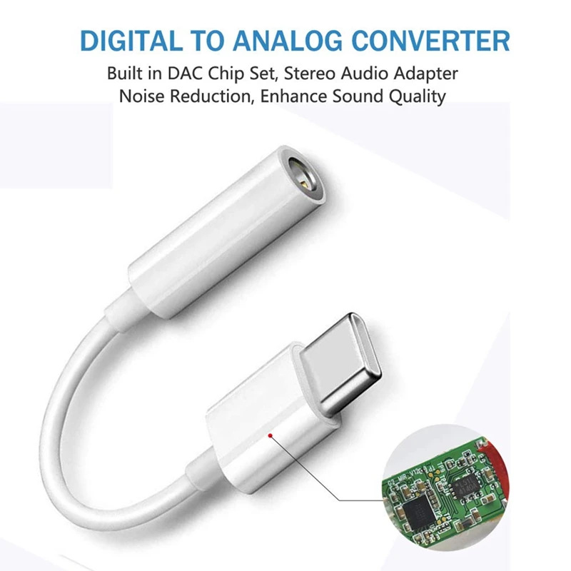 Аудиоадаптер Type C To 3 5 мм USB адаптер для наушников Google Pixel 2/2 XL/3/3 XL Oneplus 6T HTC U11 2