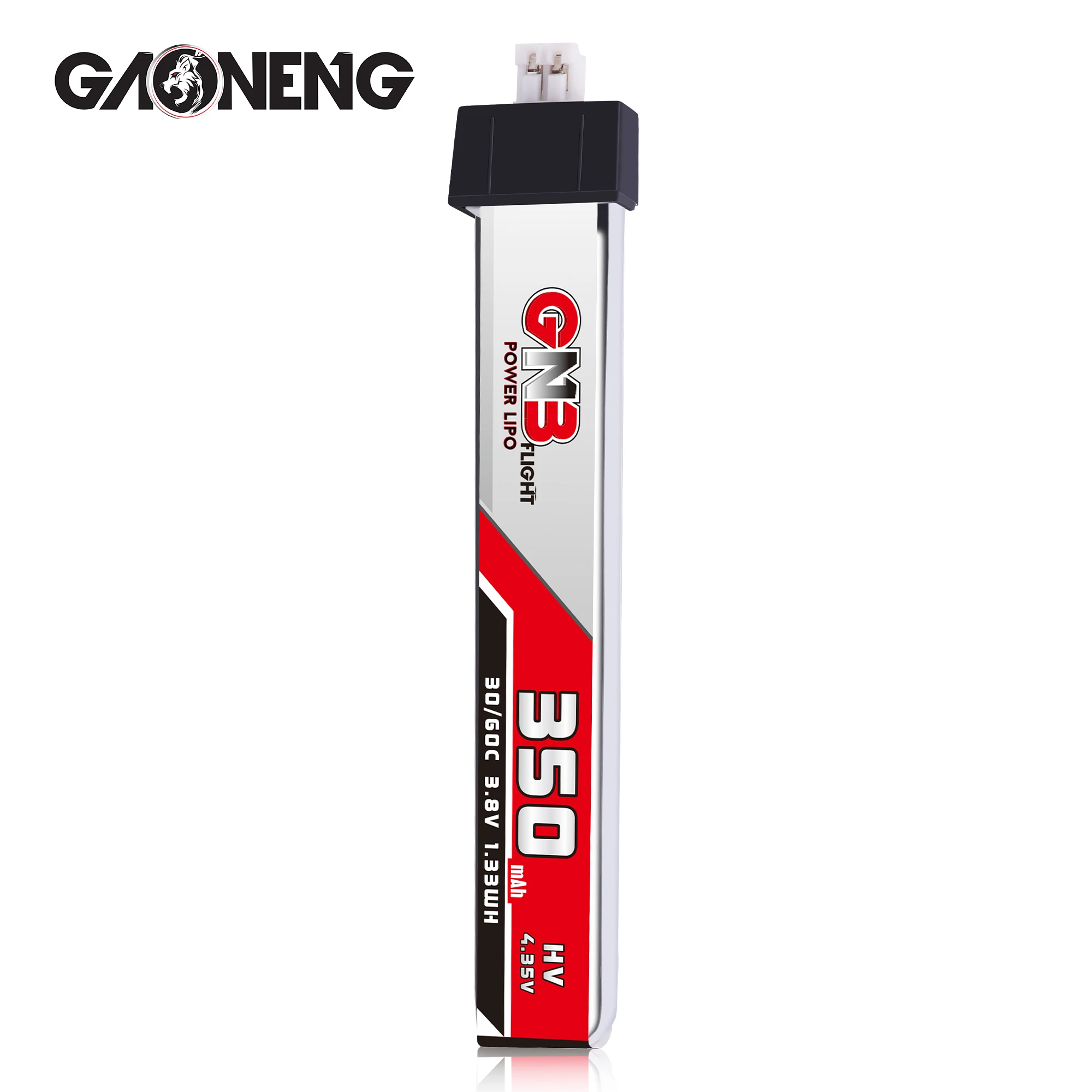 5 шт. GAONENG GNB 350 мАч 3 8 в 30C/60C LiHV Lipo батарея PH2.0 разъем для UK65 US65 Blade индуктивность BetaFPV