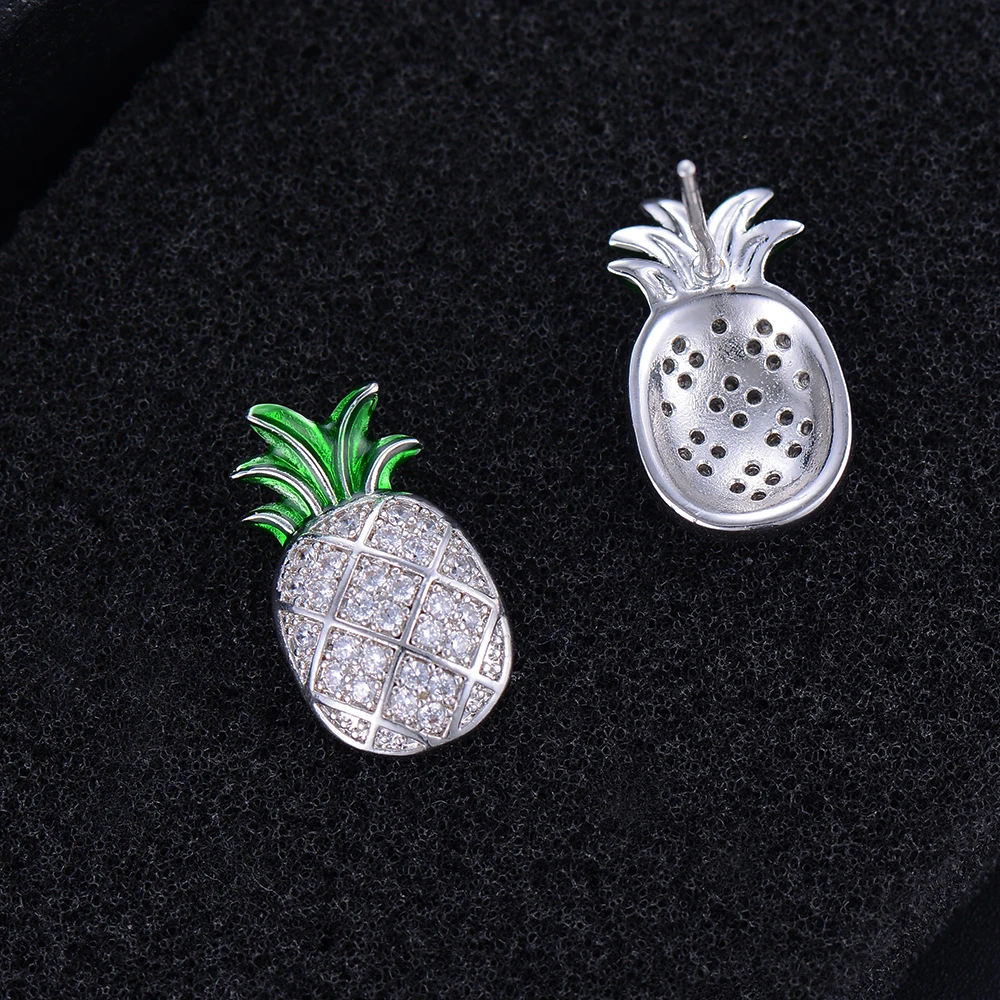 

SISCATHY Classic AAA Cubic Zirconia Women Earrings Fashion Jewelry African Nigerian Wedding Stud Earrings For Women Accessories