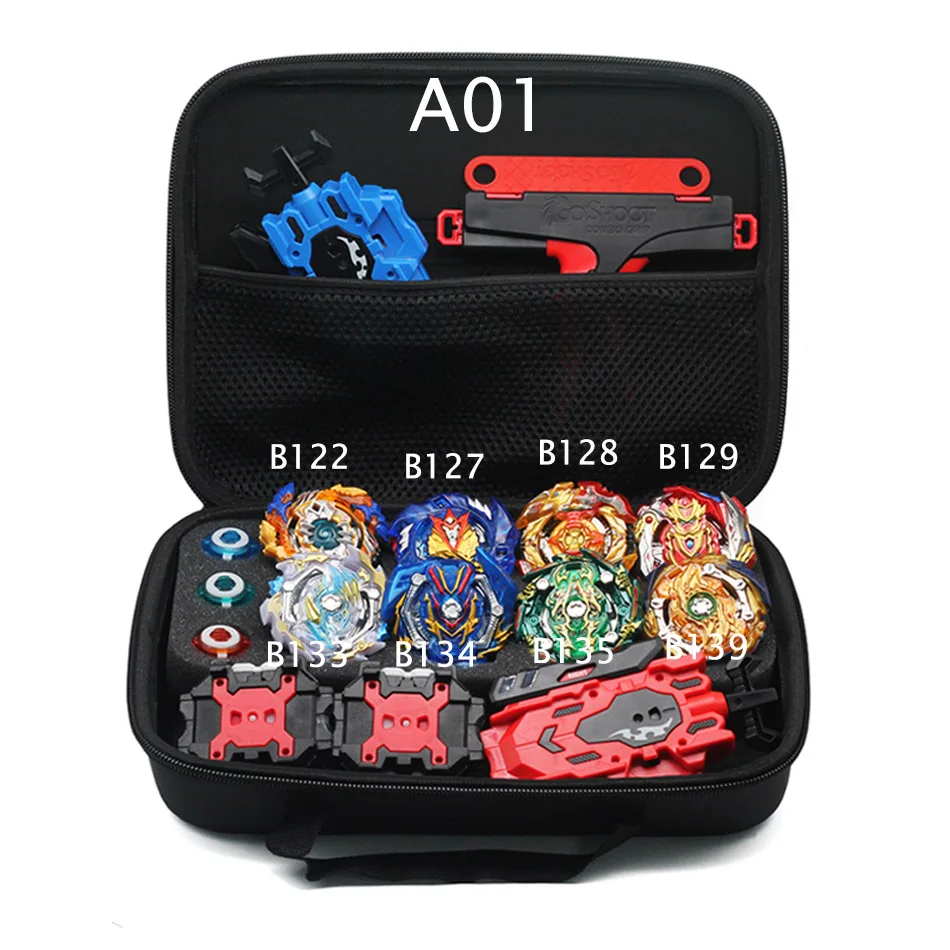 

Takara Tomy игрушки все модели 8 шт. коробка для хранения набор BeyBladeed Bay лаунчеров волчок Металлические Лопасти игрушка