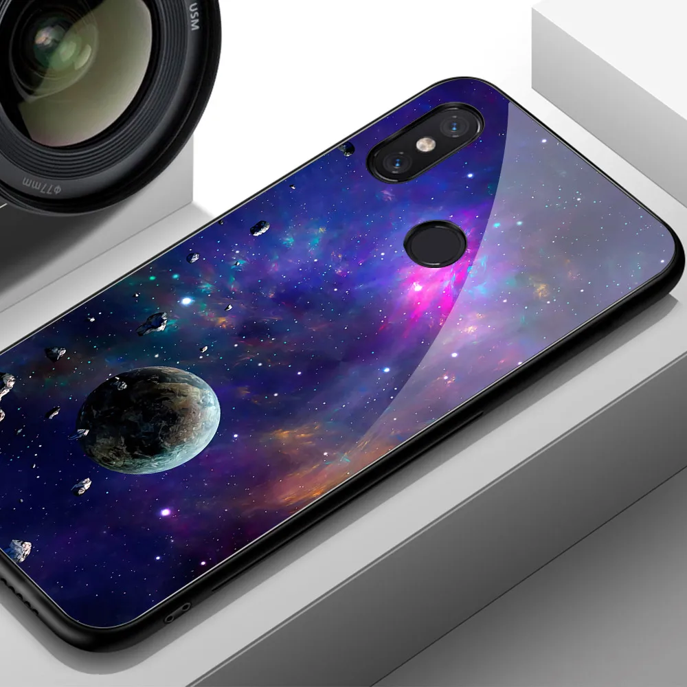 Чехол FinderCase для Xiao mi 8, чехол для Galaxy Space, жесткая Задняя стеклянная крышка для телефона mi x 2 2 s, чехол Xiaomi mi 8 9 SE lite Max 3