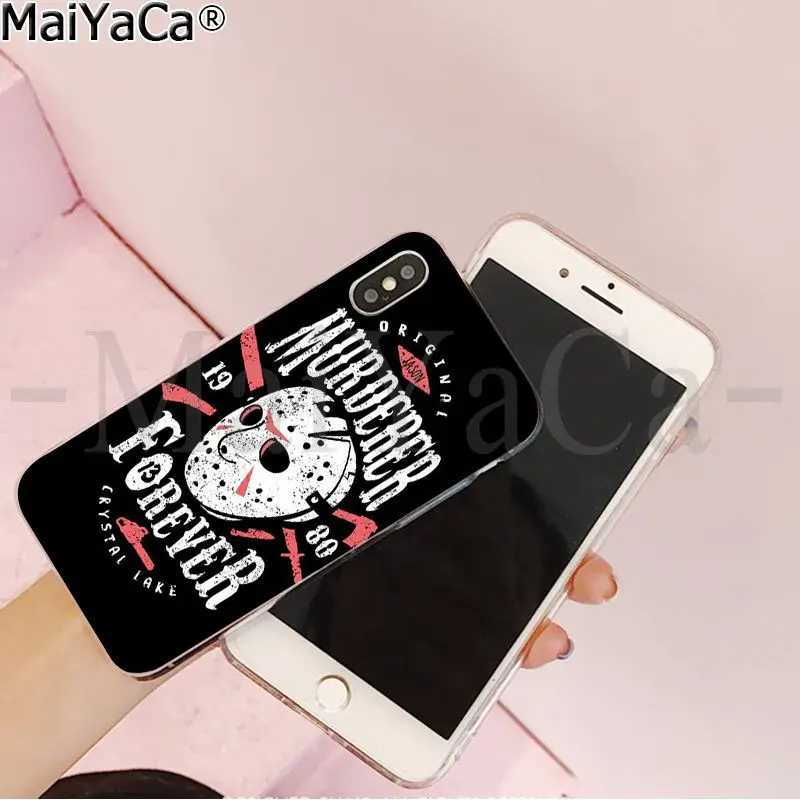 A12 MaiYaCa Jason Voorhees Friday The 13th DIY красивый чехол для телефона, аксессуары для iPhone 8 7 6 6S Plus 5 5S SE XR X XS MAX - Цвет: A12
