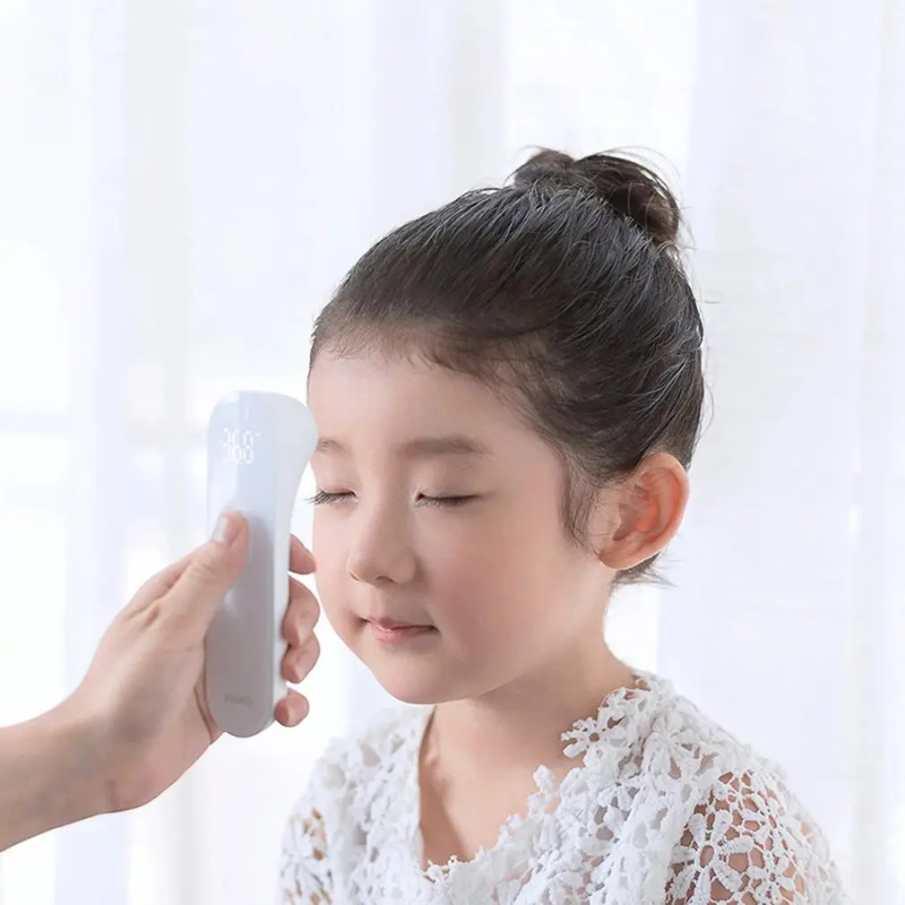 Xiaomi Mijia iHealth термометр светодиодный Бесконтактный цифровой инфракрасный Лоб термометр для тела для детей и взрослых