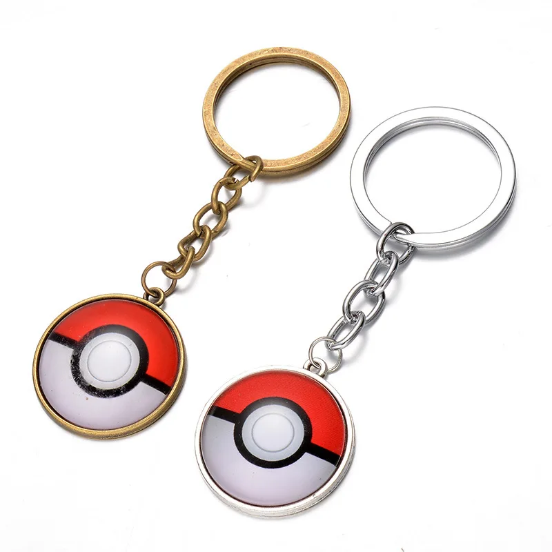 

Anime Pocket Monster Pokemon Keychain For Women Trinket Poke Ball Men Key Chain Ring Keyring Jewelry Gift Souvenirs Llaveros