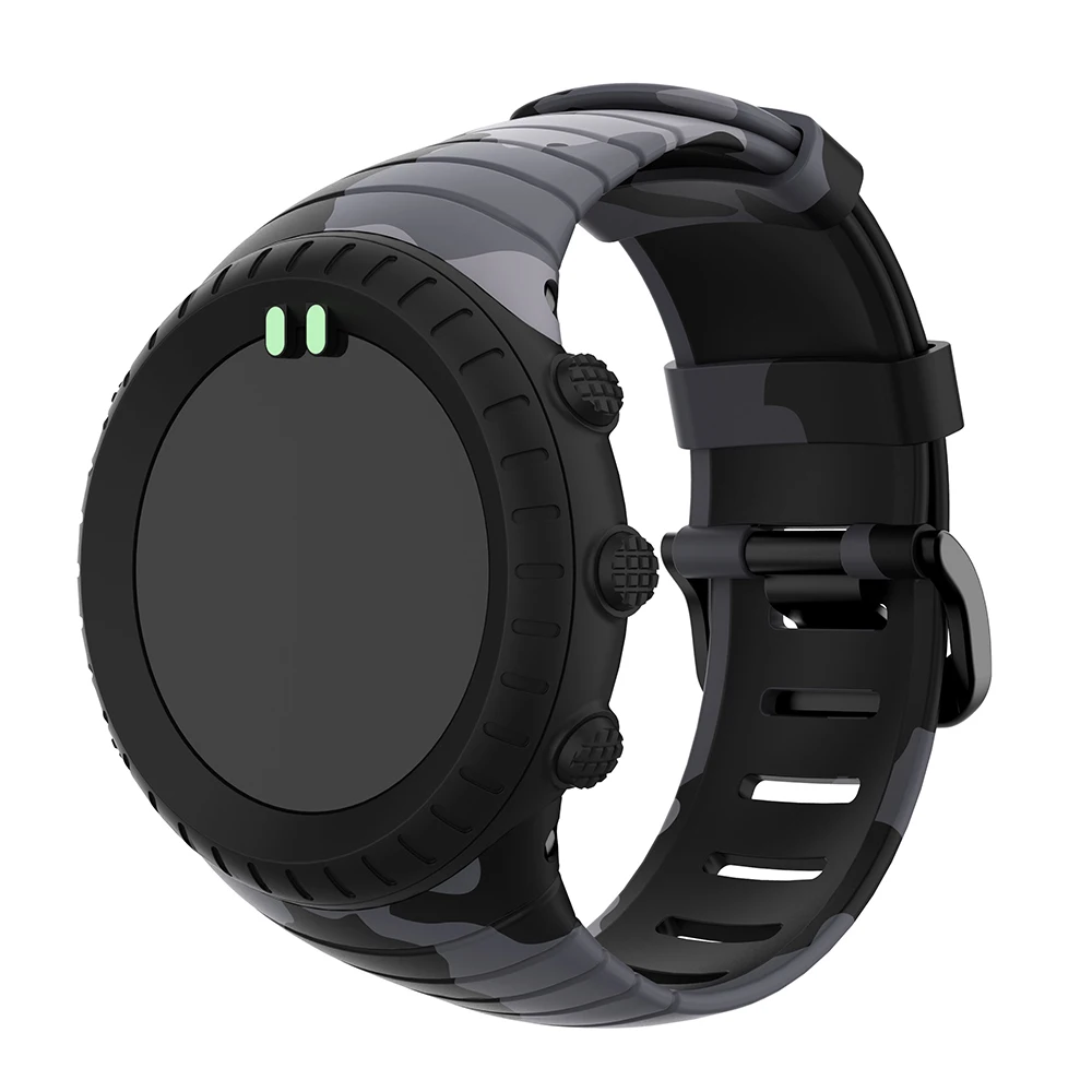 Высококачественный спортивный ремешок для Suunto Core, умные часы, сменный силиконовый браслет, модный ремешок для часов, роскошные аксессуары