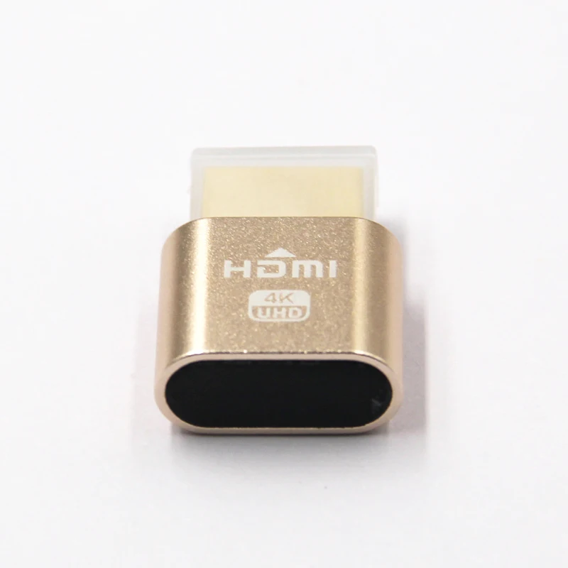 Адаптер Виртуального дисплея VGA HDMI DDC EDID пустышка Безголовый эмулятор