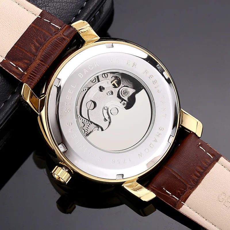 New Fashion Trend Five-needle Three-plate Men's Waterproof Watches Tourbillon Automatic Mechanical Men Watch Business Male | Наручные