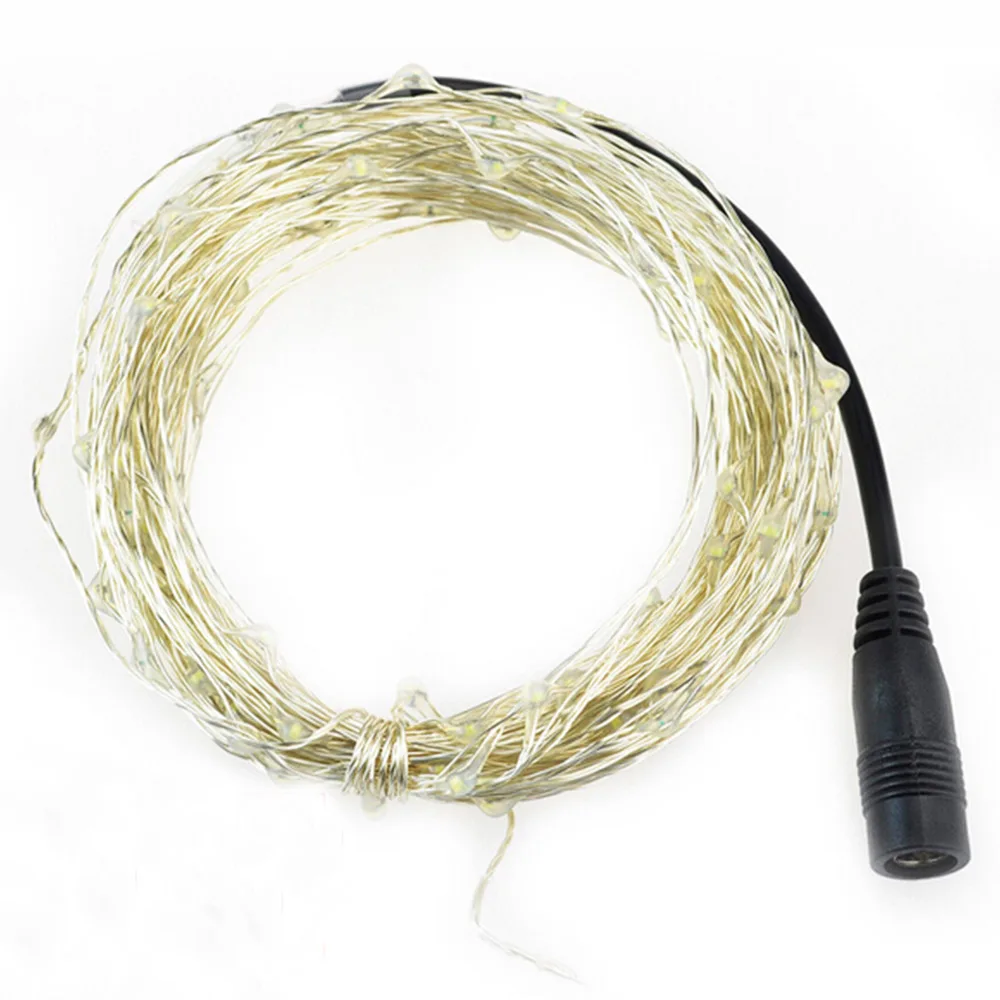 Светодиодная гирлянда 10 м 100 светодиодов|led starry lights|string lights outdoorfairy warm white |