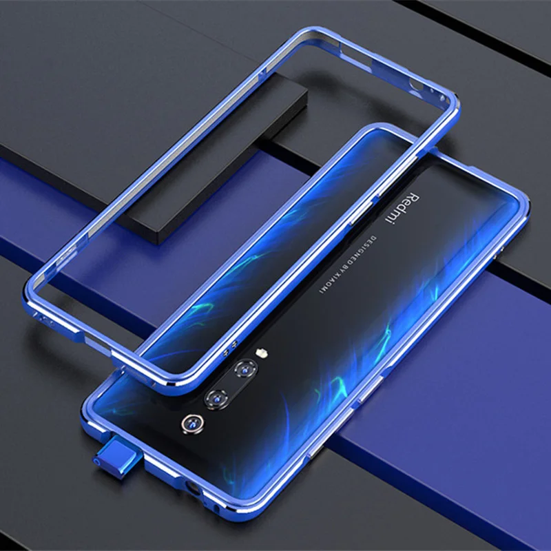 Для Xiao mi Red mi K20 Pro Чехол с металлической рамкой двойной цветной алюминиевый бампер Защитная крышка для Xiao mi Red mi K20 mi 9T Pro Чехол