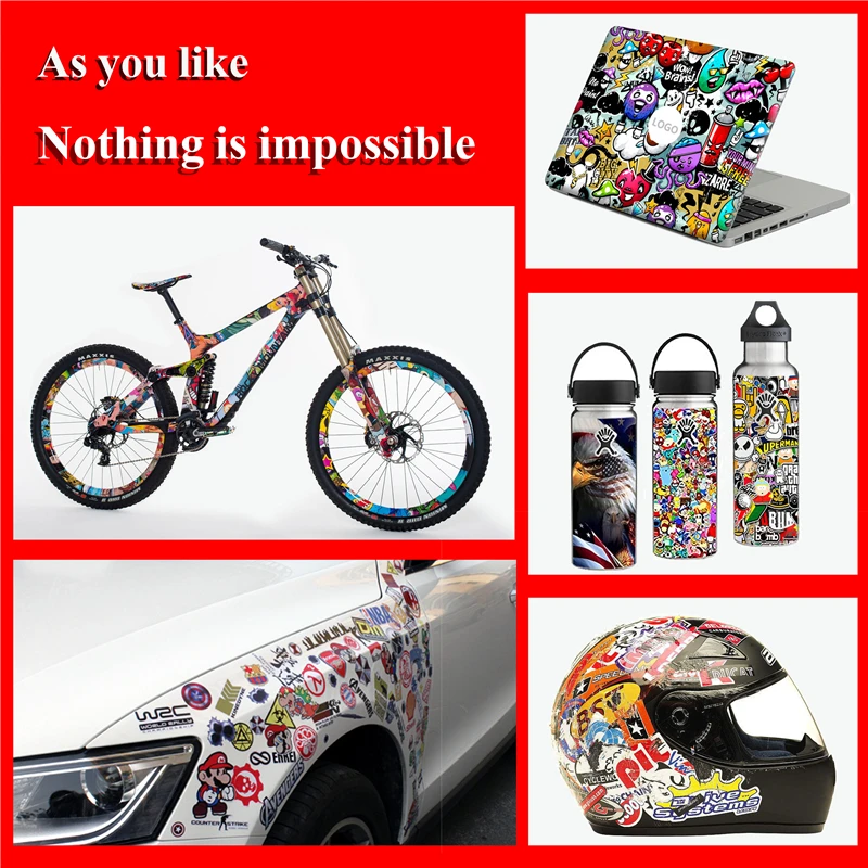 32 шт. Набор наклеек для скейтборда гитары багажа мотоцикла ноутбука|Наклейки