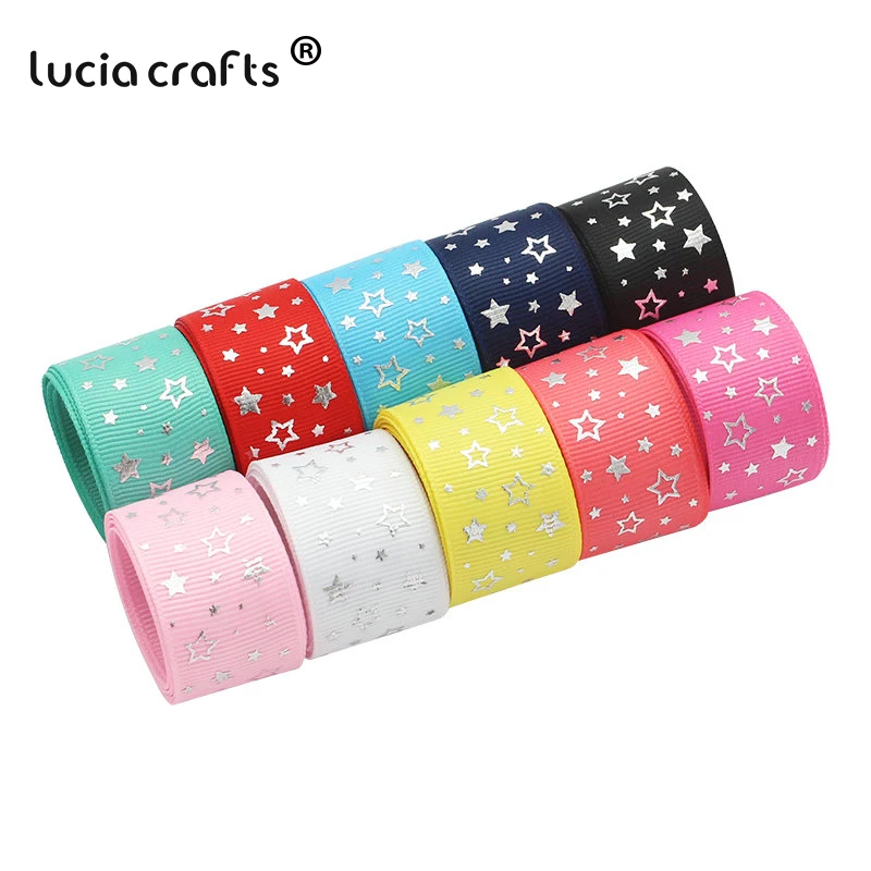 Ленты с принтом Lucia crafts банты для самостоятельного пошива одежды аксессуары