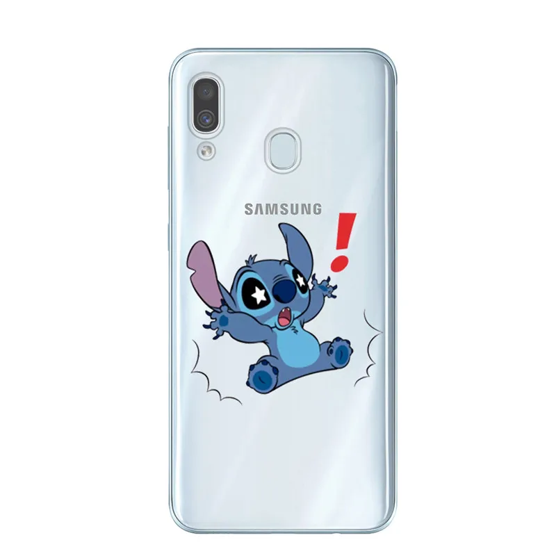 T5980 Чехол из мягкого ТПУ для samsung Galaxy A6 A8 плюс A7 A9 Крышка для samsung A10 A20 A30 A40 A50 A60 A70 A80 милые Прошитые Футляр для телефона - Цвет: T5980