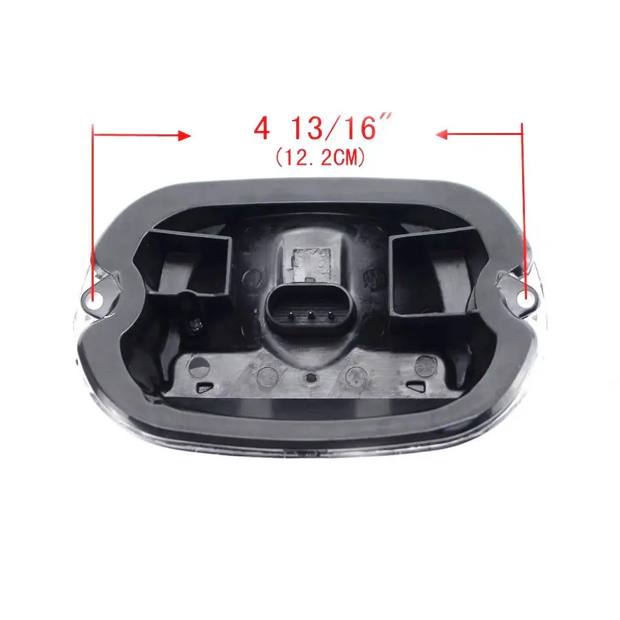Светодиодный задний стоп светильник сигнал для мотоцикла Интегрированная Лампа