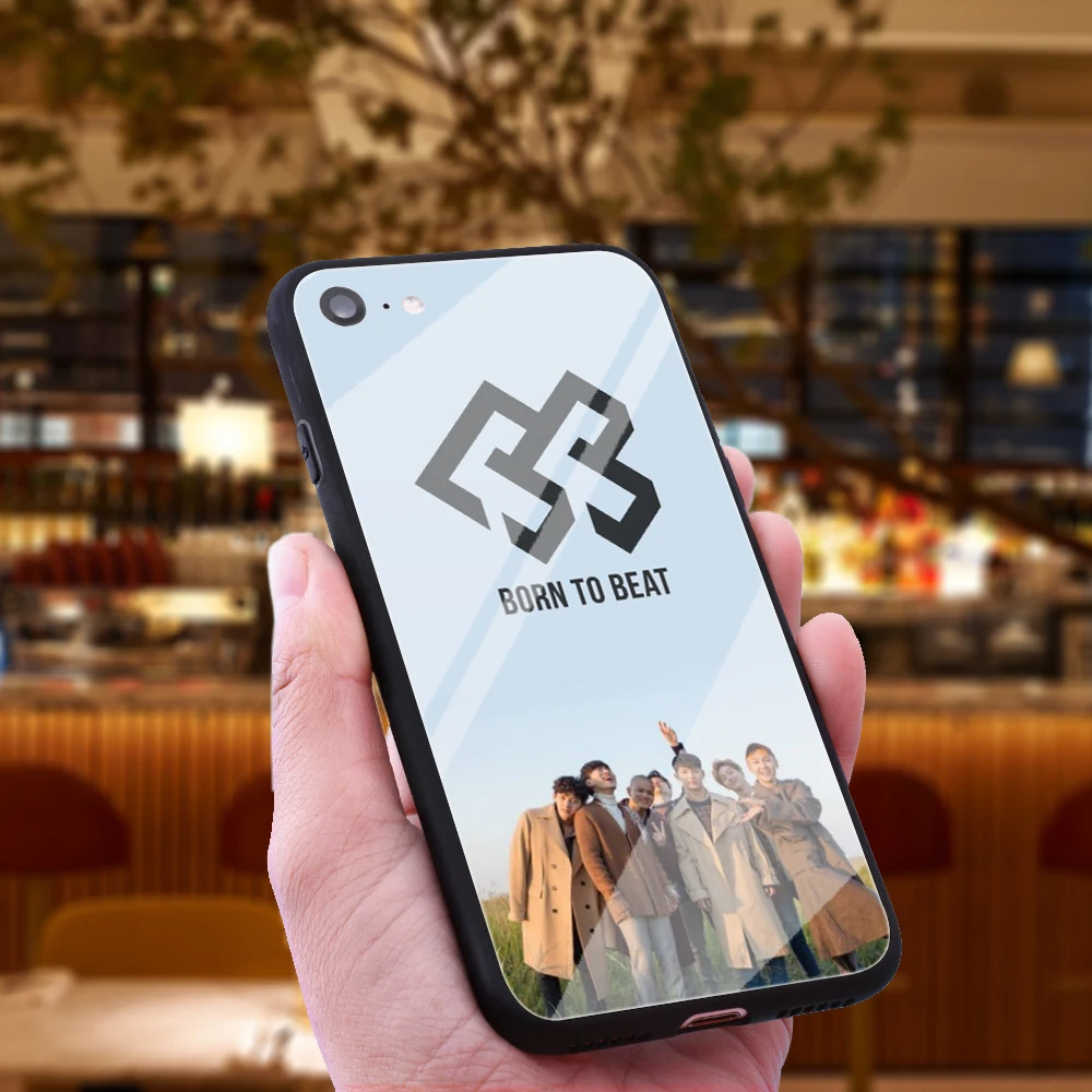 WEBBEDEPP BTOB K Pop Bands чехол для телефона из закаленного стекла Apple iPhone Xr Xs Max X или 10 8 7 6 6S