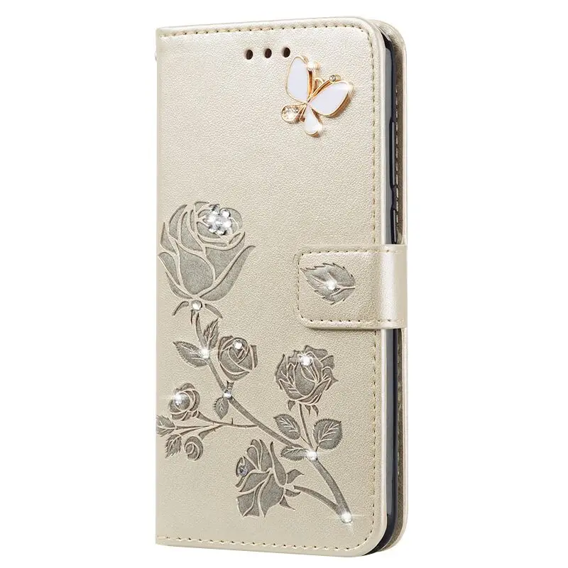 3D Bling кожаный чехол для samsung Galaxy A50 A2 Core A10 S M10 A30 A20E A70 A40 A60 A8 A6 S8 S9 S10 плюс A7 A9 чехол с откидной крышкой