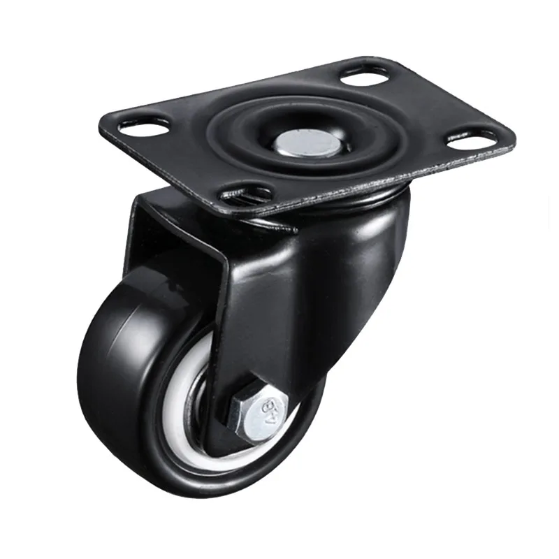 Бесплатная доставка стальное бесшумное колесо 2 дюйма офисное кресло поворотные