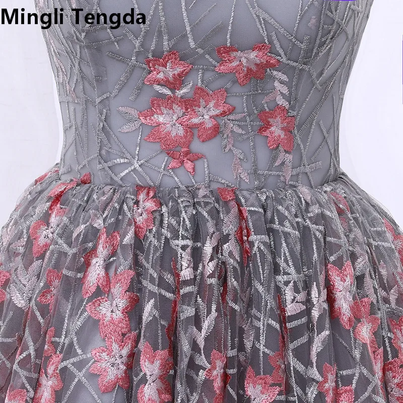 Платье для свадьбы mingli Tengda Элегантные короткие платья на шнурках карамельных