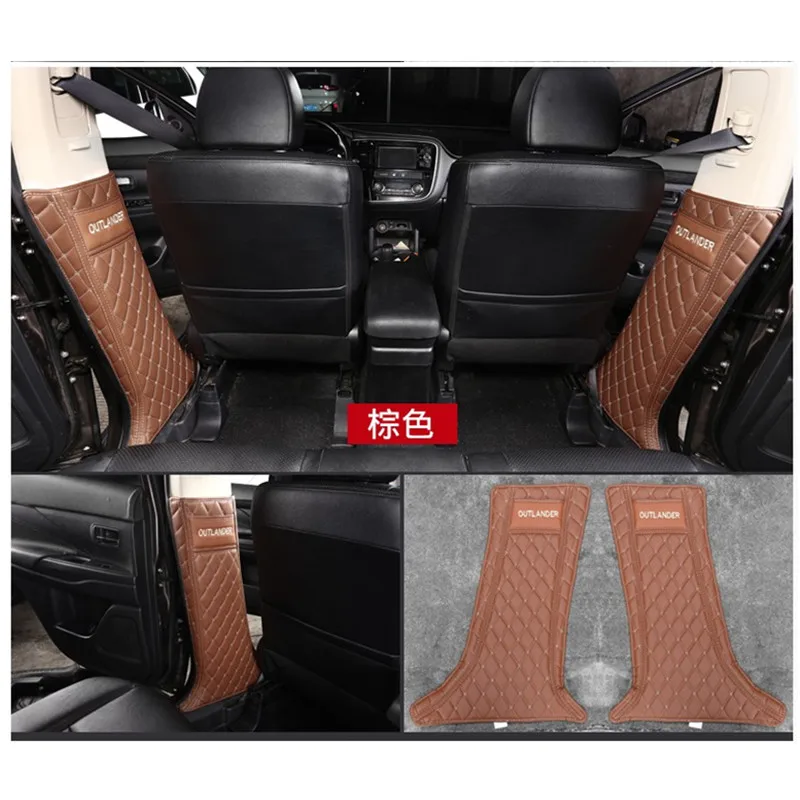 Автомобильный противоударный коврик из микрофибры для Mitsubishi Outlander 2013-2018 2