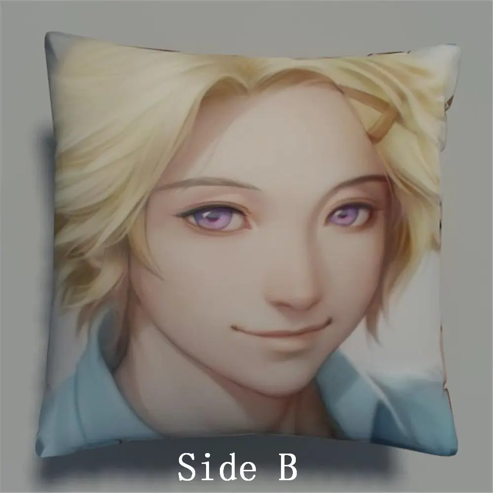 Mystic Messenger Yoosung аниме двухсторонняя подушка чехол s обнимающая Подушка Чехол для