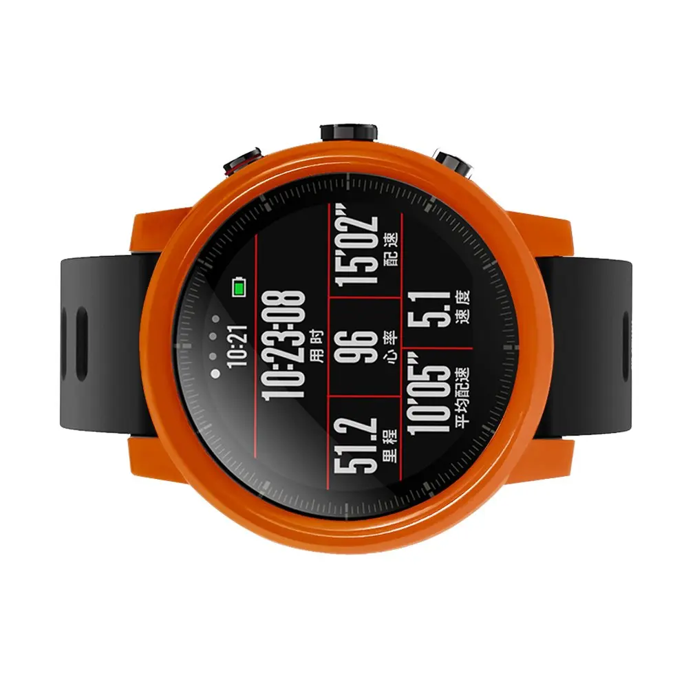 Защитный чехол для экрана Amazfit 2/2 S Stratos с полной рамкой, защитный чехол для ПК Amazfit 2 поколения, часы, заменяющие защитный