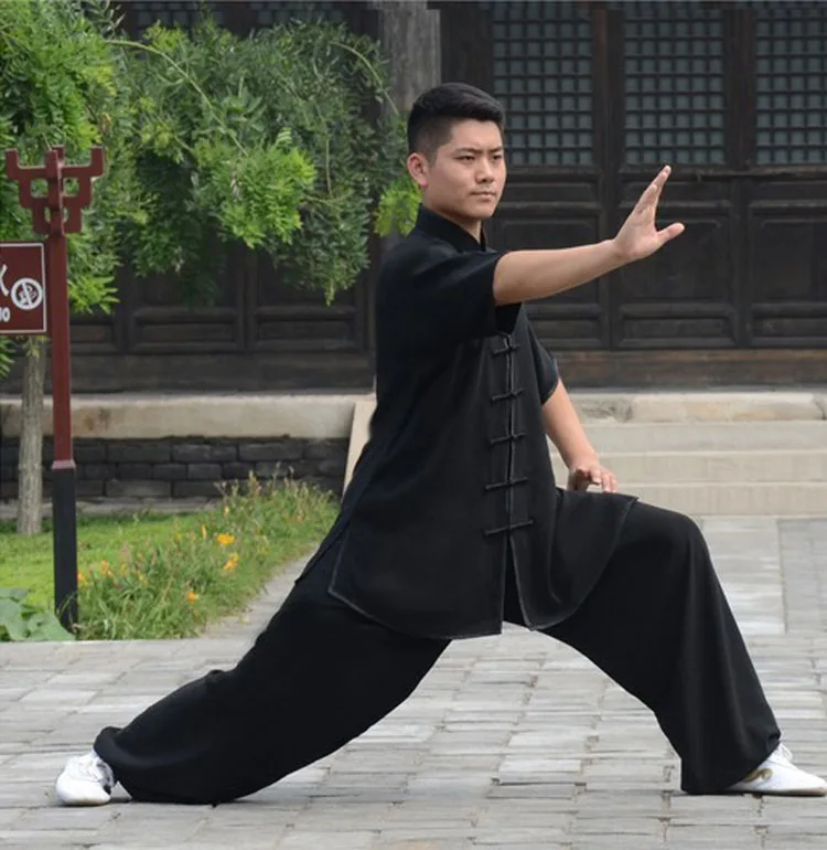 

Одежда tai chi с коротким рукавом униформа для мужчин и женщин