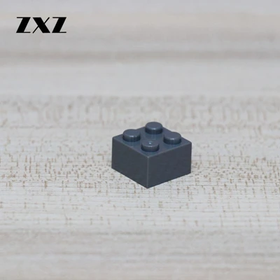 50 шт./лот оптом классические кирпичи 2X2 самоблокирующийся строительные блоки модели высокого кирпичи совместимые с лего маленький Запчасти 3003 - Цвет: Dark Grey