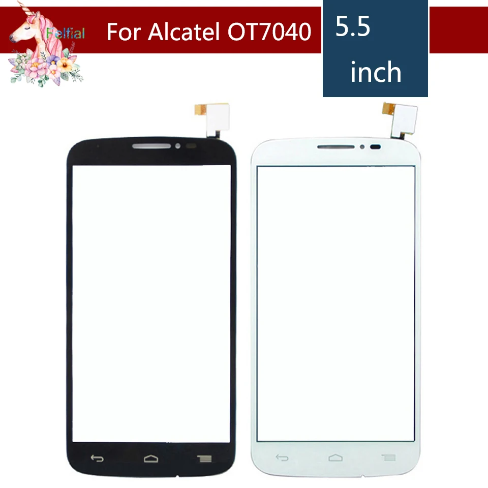 5 0 &quotдля Alcatel One Touch Pop C7 OT7040 7041 7040A сенсорный экран дигитайзер Датчик внешняя