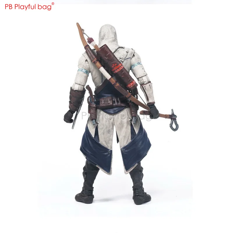 Assassin C 15 см Connor& Haytham KenWay& Edward KenWay фигурка ПВХ Коллекционная модель Фигурка игра подвижная модель игрушки HB41