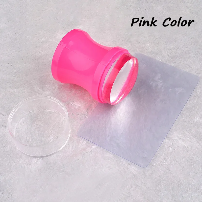 Новинка пластиковый силиконовый прозрачный скребок для ногтей 3 8 см с крышкой