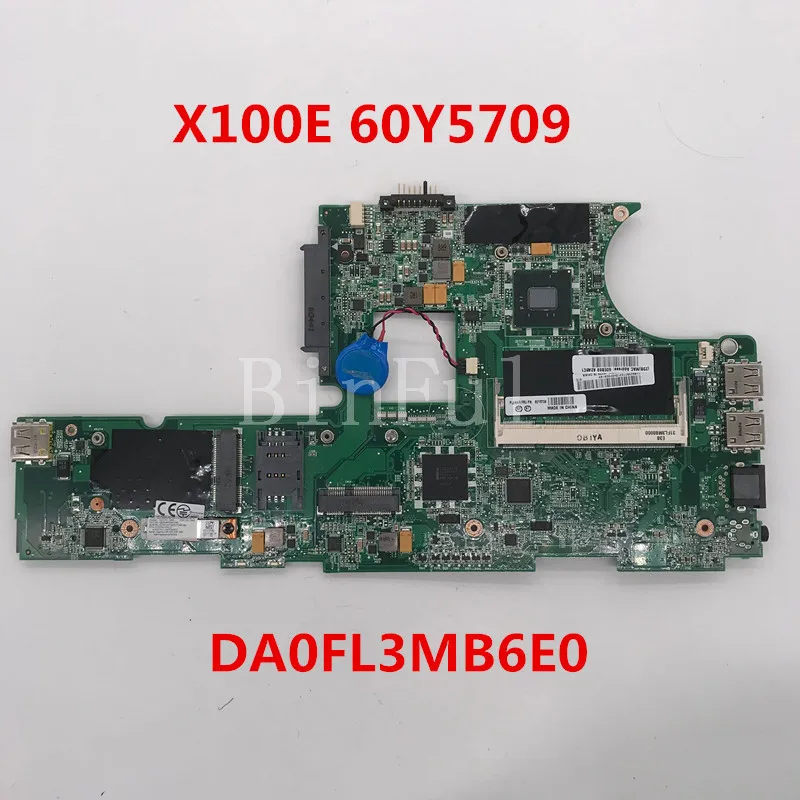 Высококачественная материнская плата для ноутбука thinkpad X100E 60Y5709 DA0FL3MB6E0 Hm65 SLMBG N450 CPU