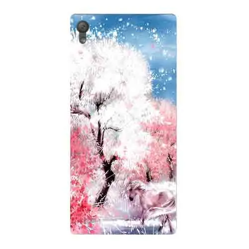 Мягкий чехол для sony Xperia XA F3111 F3112 F3113 F3115 модный принт задняя крышка моды смартфон
