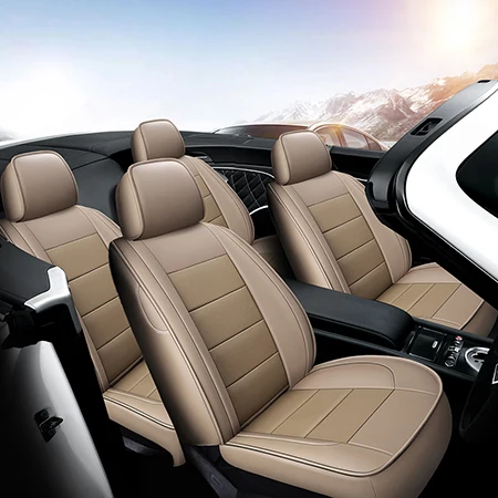 Color 2 Automovil кожаный чехол для автомобиля benz mercedes w110 w114 w115 w123 t123 w124 t124 w210 c e Класс w164 автомобильные аксессуары стиль - Название цвета: Color 2