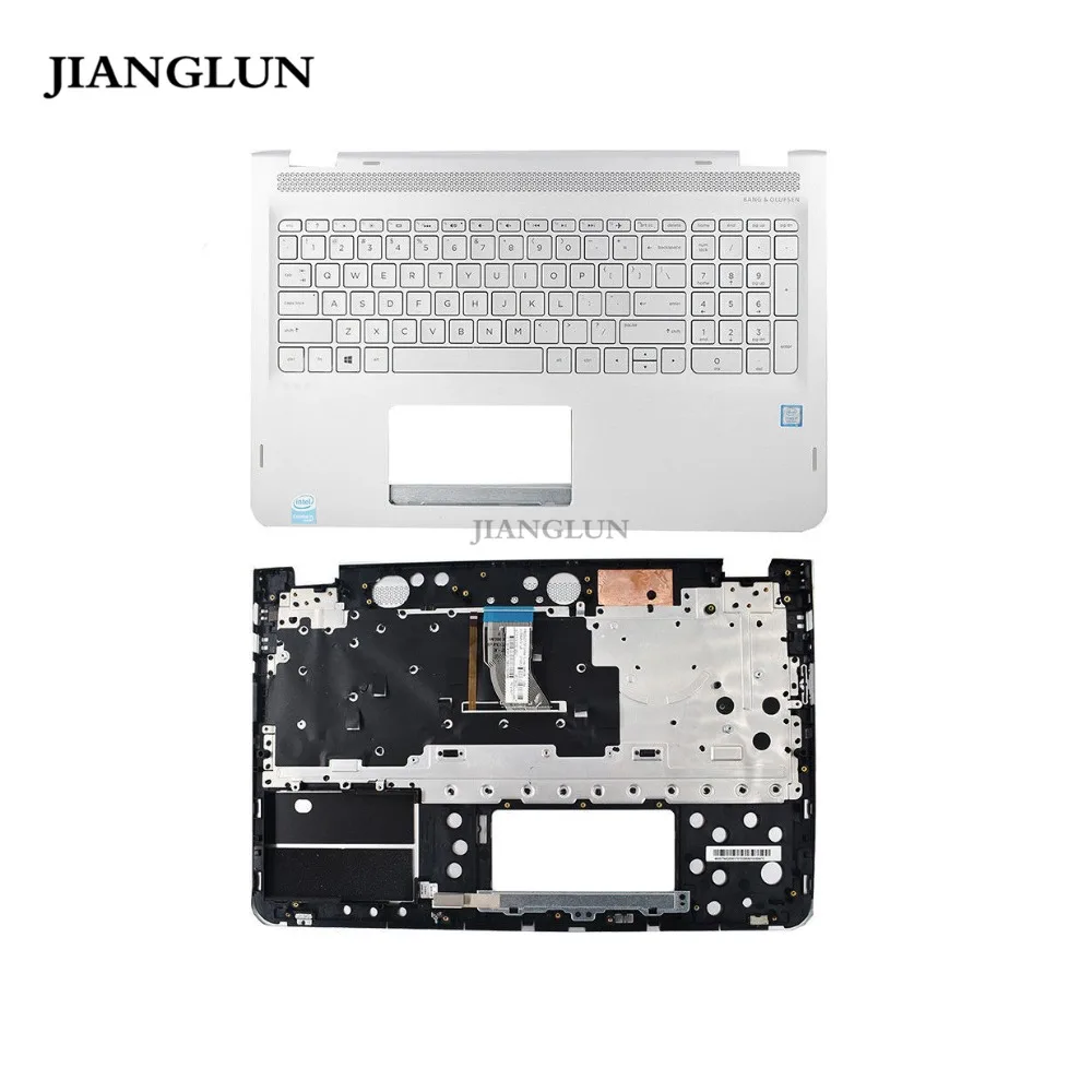 Подставка для рук JIANGLUN серебристого цвета с клавиатурой HP ENVY X360 M6 AQ 15 AQ173CL 857283