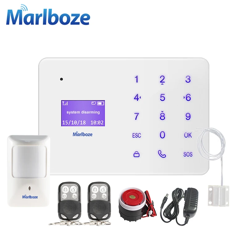 Новый Android IOS приложение пультом дистанционного управления GSM сигнализация