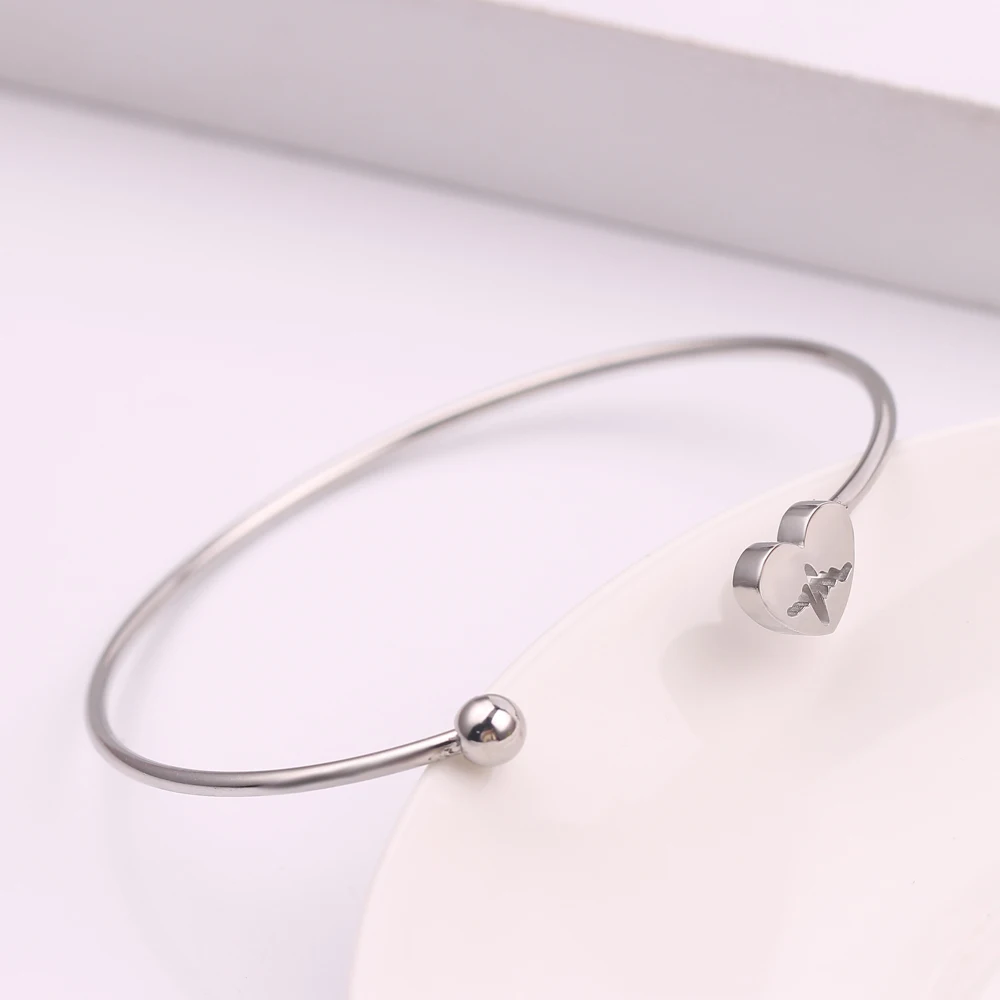 Новая форма любви может регулировать Открытые Браслеты в форме сердца