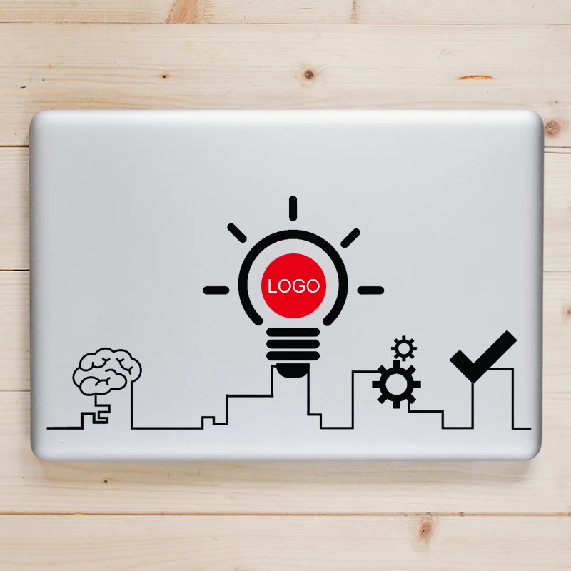 Стикер для Ноутбука Cool Brain Storm наклейка Macbook Pro Air Retina 11 12 13 14 15 дюймов Виниловая