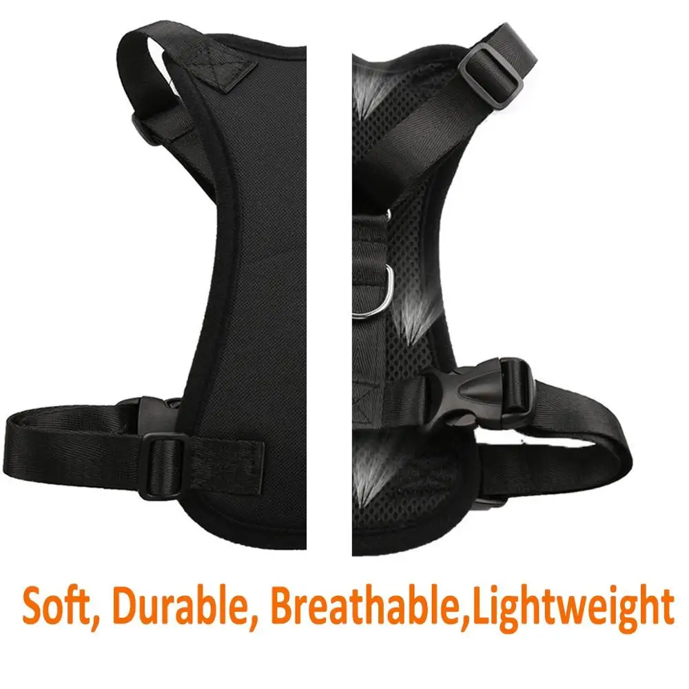 Жилет безопасности для собак с ремнем большинства автомобильных путешествий